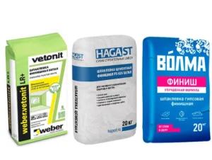 Шпатлевки и герметики